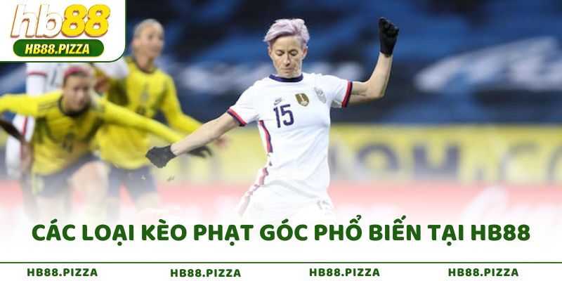 Các loại kèo phạt góc phổ biến tại HB88
