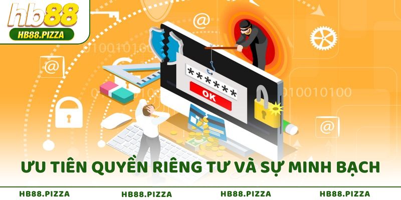HB88 luôn đặt quyền riêng tư và sự minh bạch lên hàng đầu